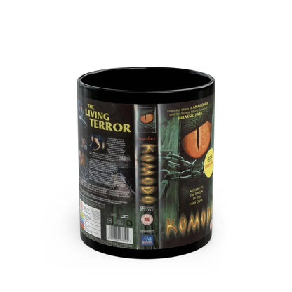 KOMODO (VHS COVER) - Black Coffee Mug-11oz-Go Mug Yourself