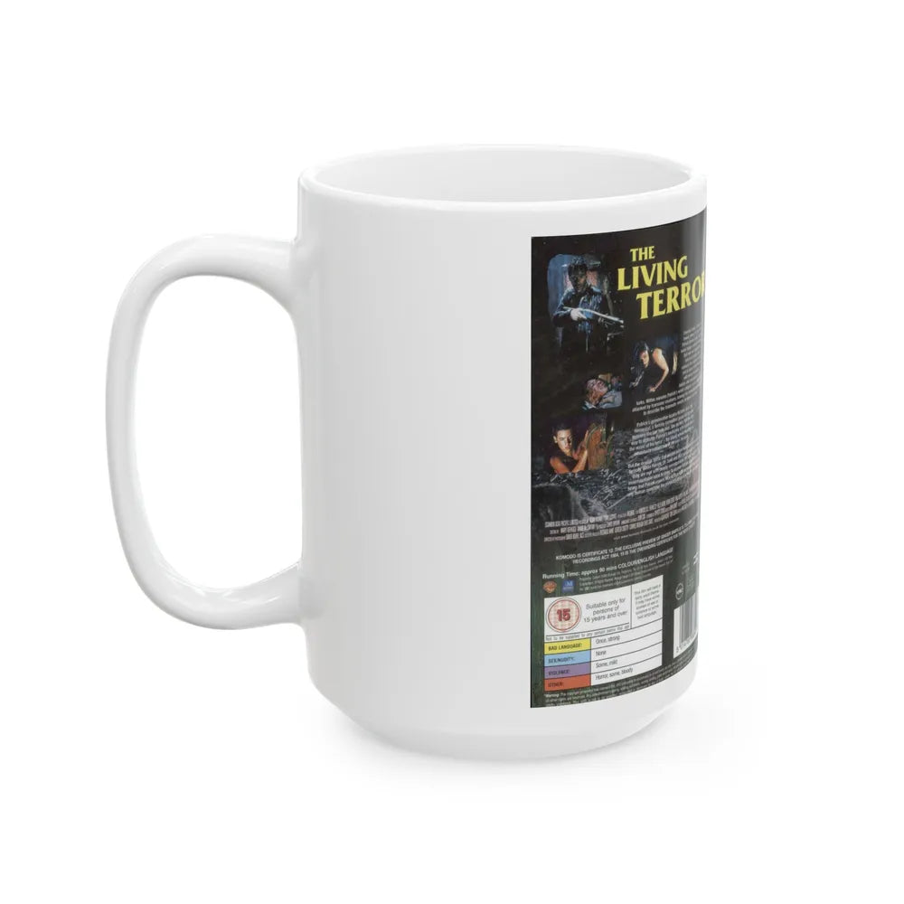 KOMODO (VHS COVER) - White Coffee Mug-Go Mug Yourself