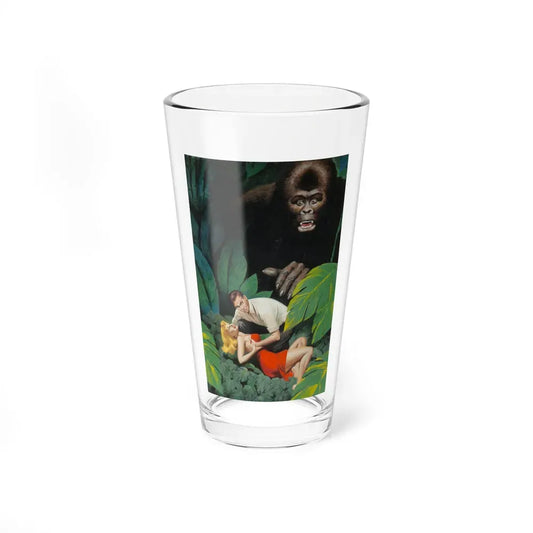 Konga, A Monarch Movie Book paperback cover, 1960 - Pint Glass 16oz 16oz - Go Mug Yourself