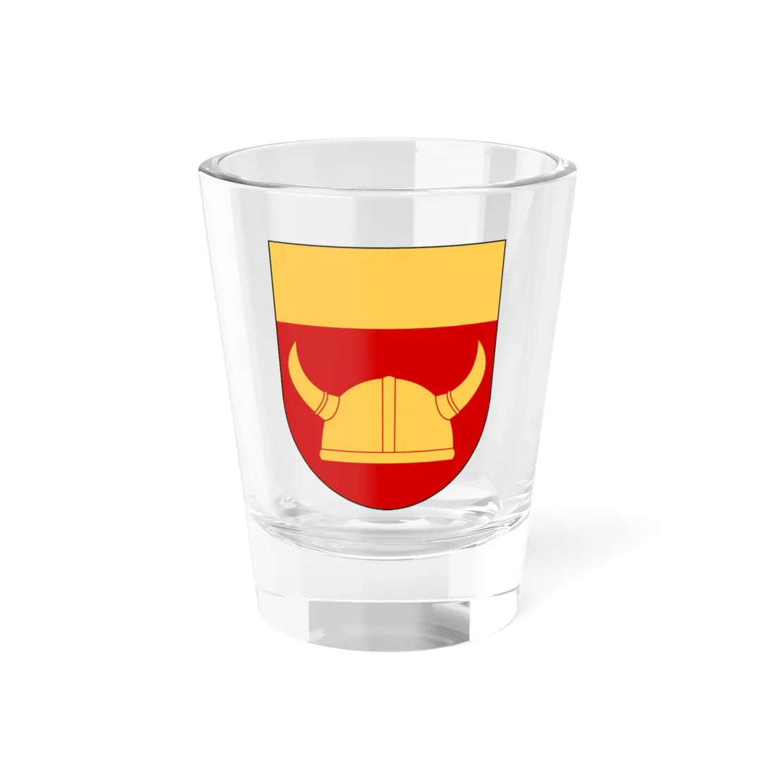 Konga Härads Vapen (Sweden) (Coat of Arms) Shot Glass 1.5oz 1.5oz - Go Mug Yourself