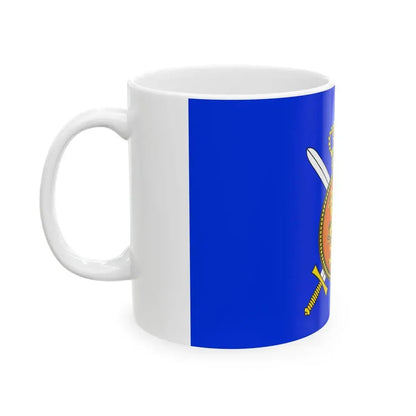 Koninklijke Landmacht vlag (Netherlands) White Coffee Mug - Go Mug Yourself