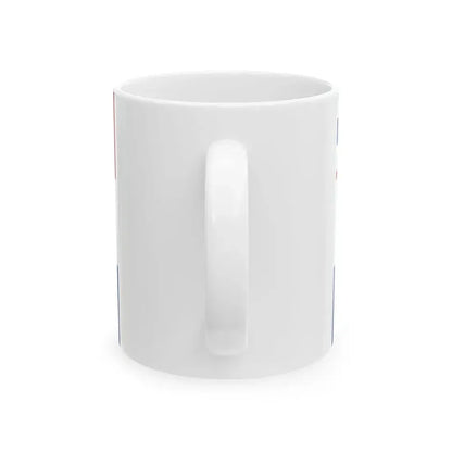Koninklijke Nederlandsche Motorboot Club ensign (Netherlands) White Coffee Mug - Go Mug Yourself