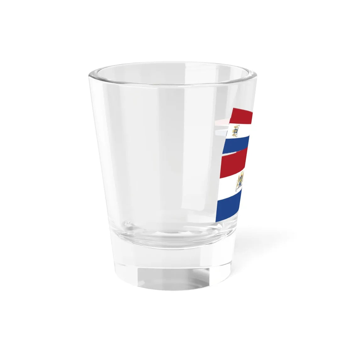 Koninklijke vlag met brede wimpel Nederland 1815-1908 (Netherlands) Shot Glass 1.5oz - Go Mug Yourself