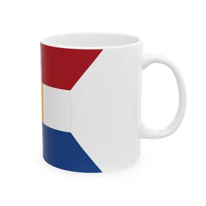 Koninklijke vlag prinses Nederland 1898 (Netherlands) White Coffee Mug - Go Mug Yourself