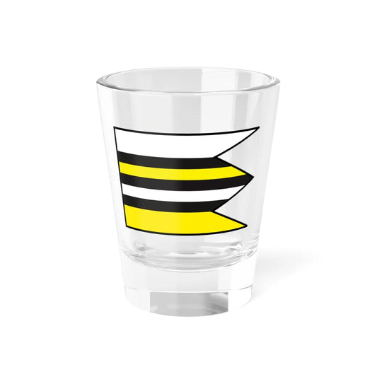 Konradovce Rimavska Sobota Flag (Slovakia) Shot Glass 1.5oz 1.5oz - Go Mug Yourself