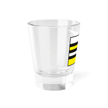 Konradovce Rimavska Sobota Flag (Slovakia) Shot Glass 1.5oz - Go Mug Yourself