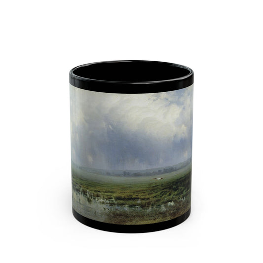 Konstantin Yakovlevich Kryzhitsky (1858-1911) A Swamp - Black Coffee Mug-11oz-Go Mug Yourself