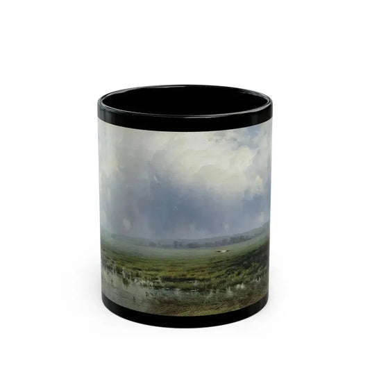 Konstantin Yakovlevich Kryzhitsky (1858-1911) A Swamp - Black Coffee Mug 11oz - Go Mug Yourself