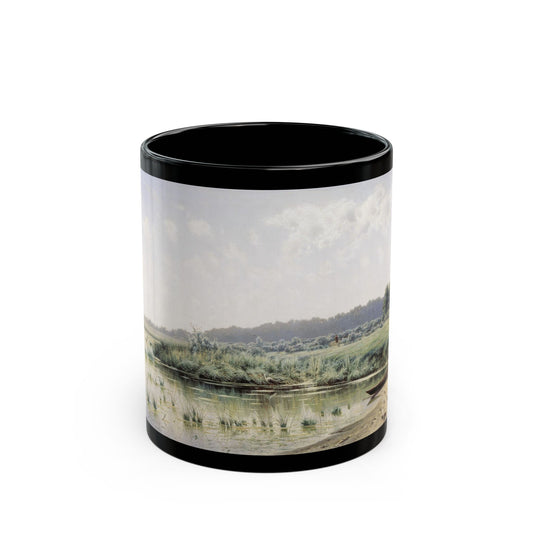 Konstantin Yakovlevich Kryzhitsky (1858-1911) Forenoon - 1885 - Black Coffee Mug-11oz-Go Mug Yourself