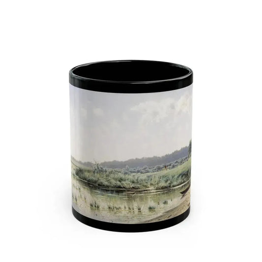 Konstantin Yakovlevich Kryzhitsky (1858-1911) Forenoon - 1885 - Black Coffee Mug 11oz - Go Mug Yourself