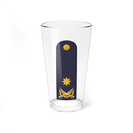 Kontr admiral AzDSX (Azerbaijan) (Military Rank) Pint Glass 16oz 16oz - Go Mug Yourself