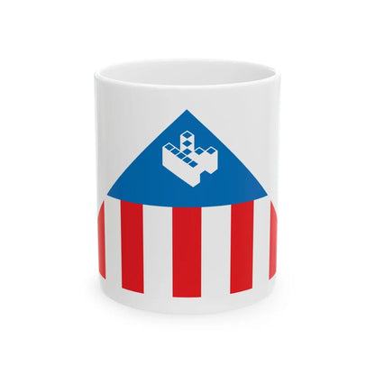 Kopimi logo usa (United States) White Coffee Mug 11oz - Go Mug Yourself