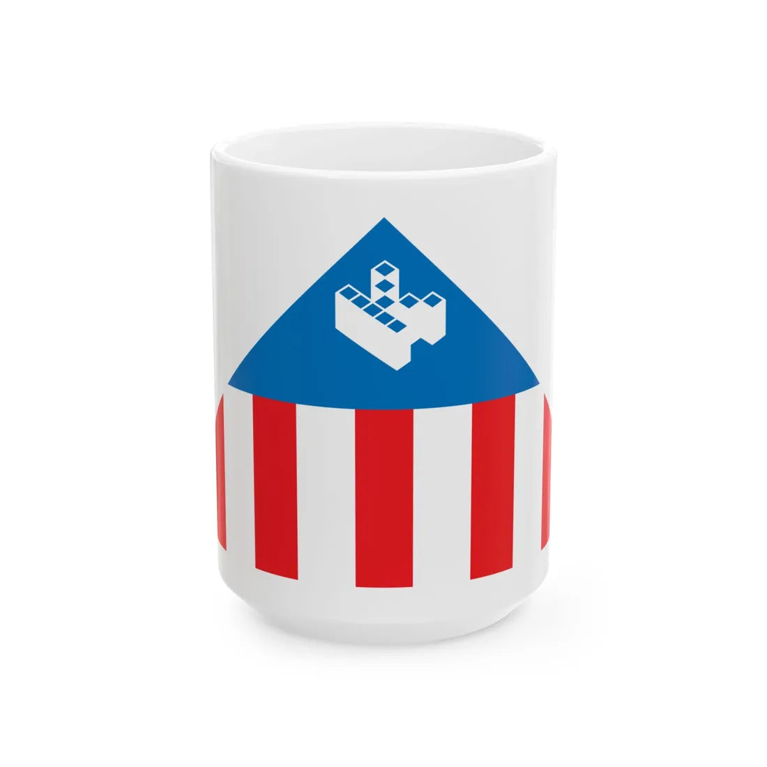 Kopimi logo usa (United States) White Coffee Mug 15oz - Go Mug Yourself