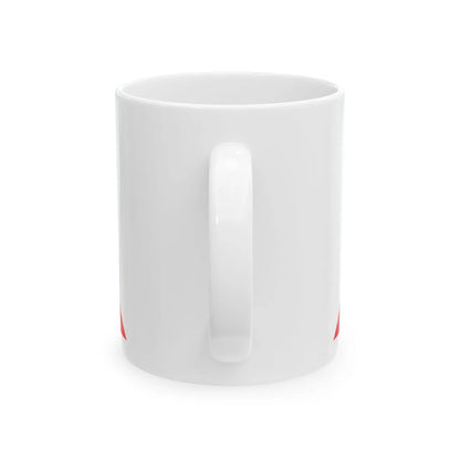 Kopimi logo usa (United States) White Coffee Mug - Go Mug Yourself