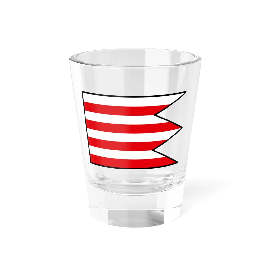 Koplotovce Hlohovec Flag (Slovakia) Shot Glass 1.5oz 1.5oz - Go Mug Yourself