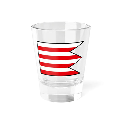 Koplotovce Hlohovec Flag (Slovakia) Shot Glass 1.5oz 1.5oz - Go Mug Yourself