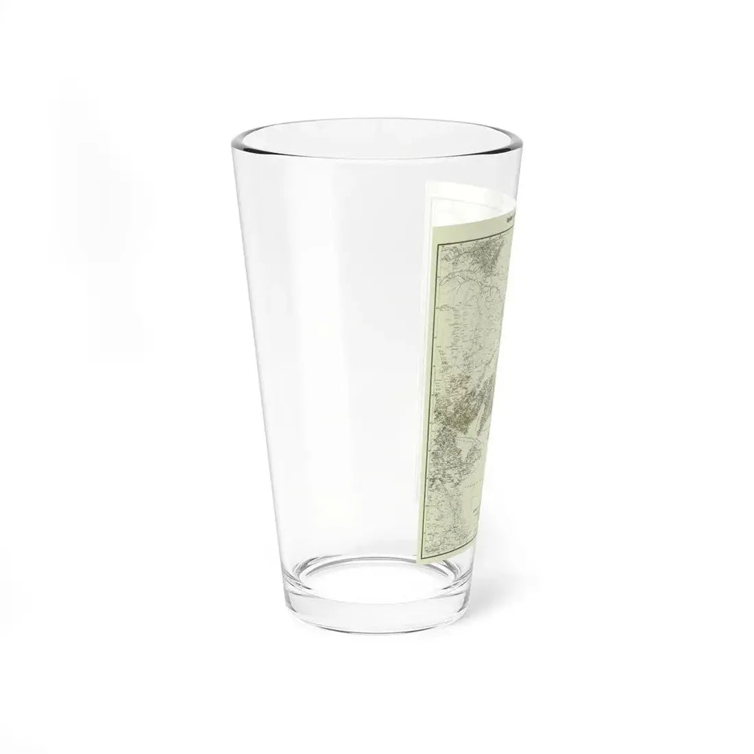 Korea and Manchuria (1904) (Map) Pint Glass 16oz - Go Mug Yourself