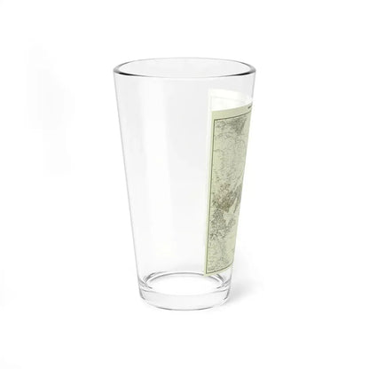 Korea and Manchuria (1904) (Map) Pint Glass 16oz - Go Mug Yourself