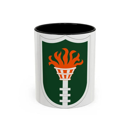 Korean Communications Zone (U.S. Army) Accent Coffee Mug 11oz Black - Go Mug Yourself
