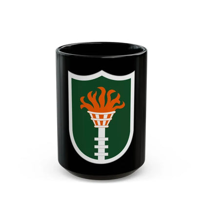 Korean Communications Zone (U.S. Army) Black Coffee Mug 15oz - Go Mug Yourself