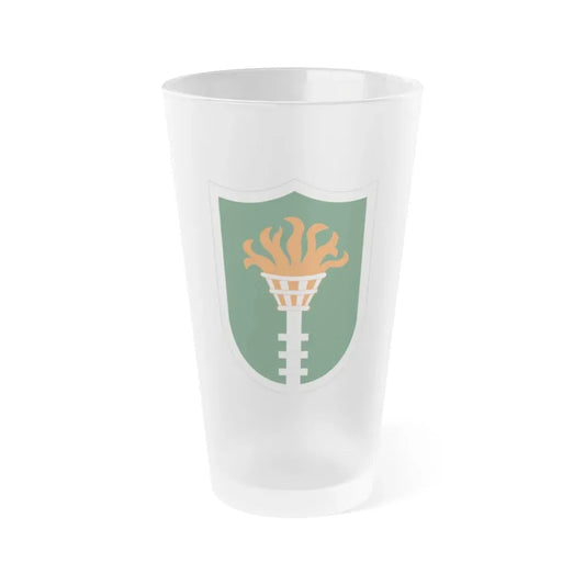 Korean Communications Zone (U.S. Army) Frosted Pint Glass 16oz Default Title - Go Mug Yourself