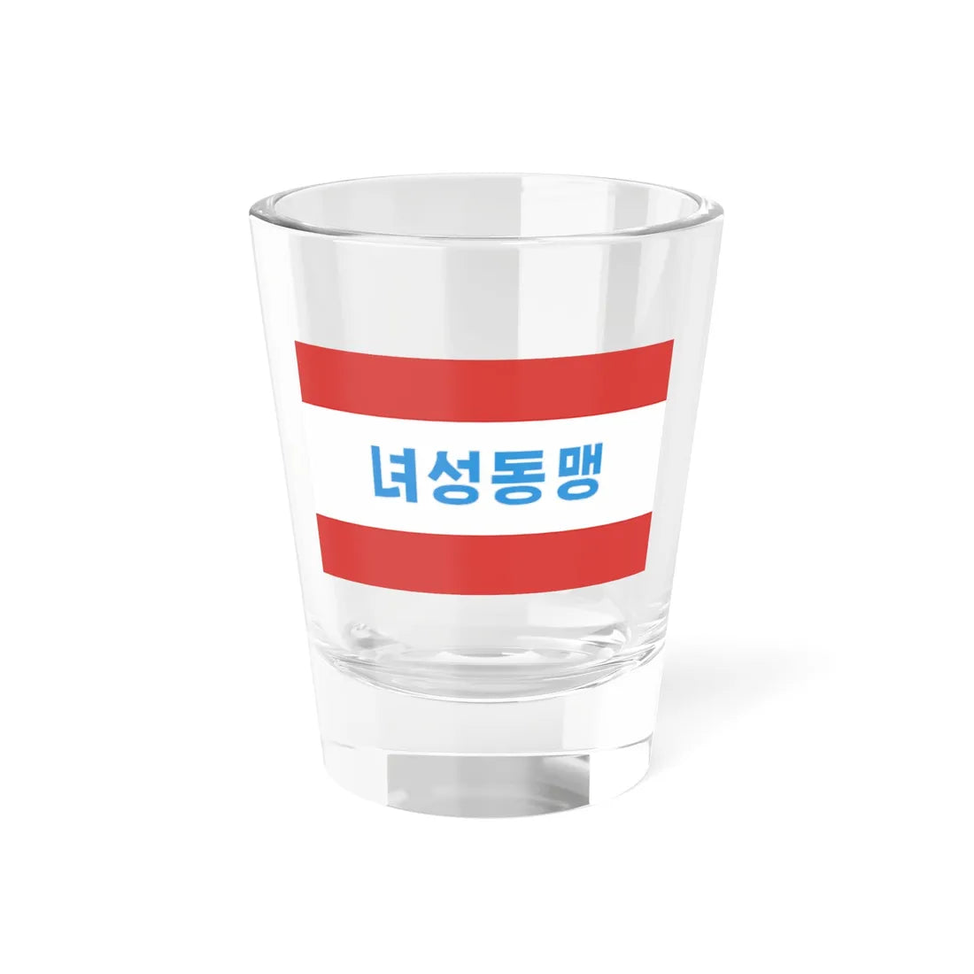 Korean Womens League logo (Korea) Shot Glass 1.5oz 1.5oz - Go Mug Yourself