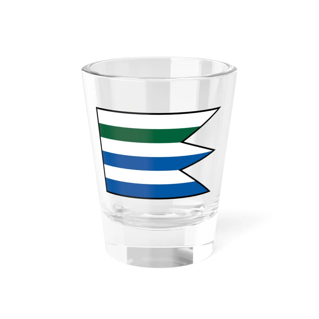 Korna Cadca Flag (Slovakia) Shot Glass 1.5oz 1.5oz - Go Mug Yourself