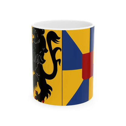 Kortemark vlag (Belgium) White Coffee Mug 11oz - Go Mug Yourself