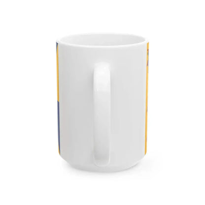 Kortemark vlag (Belgium) White Coffee Mug - Go Mug Yourself