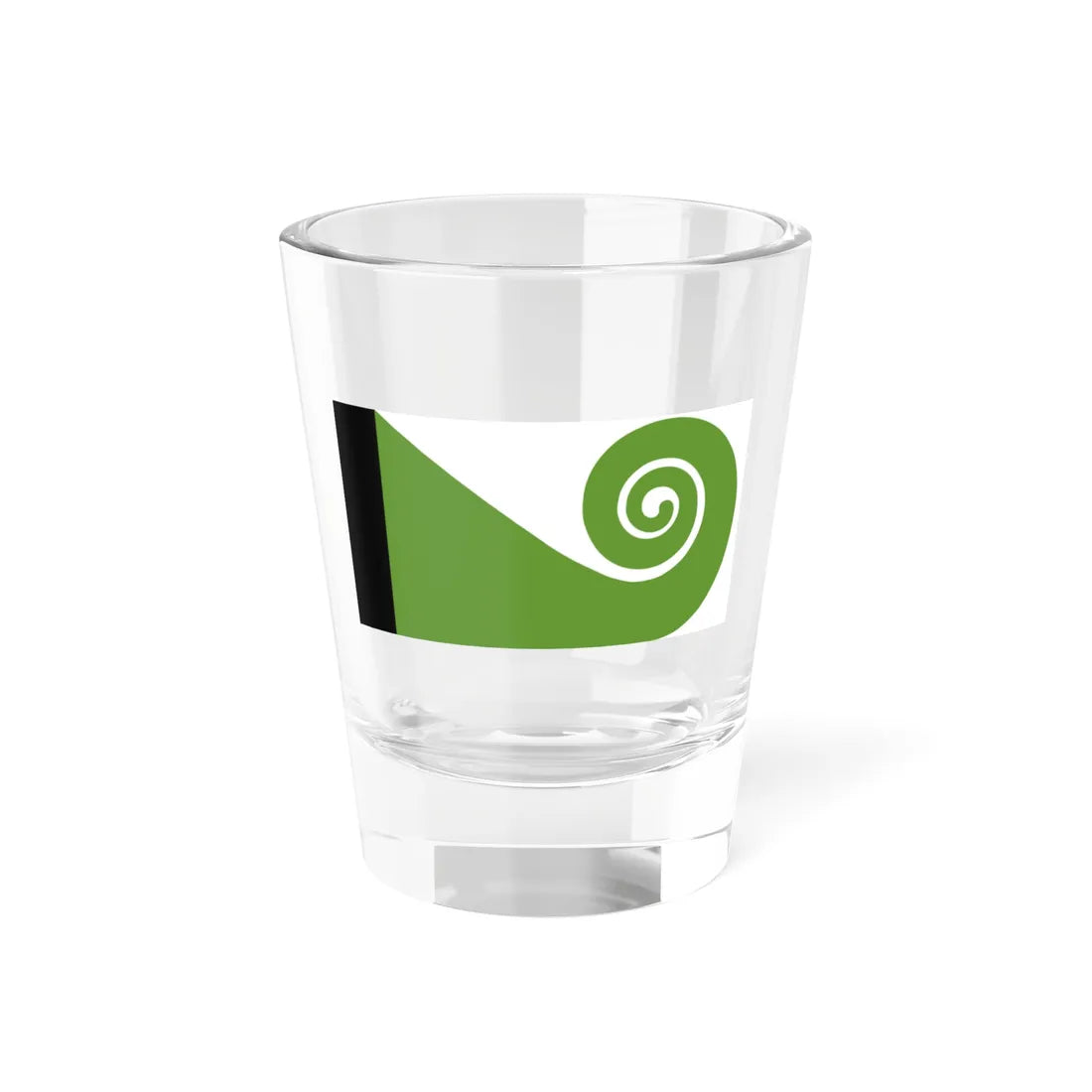 Koru flag (New Zealand) Shot Glass 1.5oz 1.5oz - Go Mug Yourself