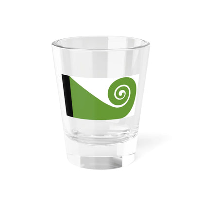 Koru flag (New Zealand) Shot Glass 1.5oz 1.5oz - Go Mug Yourself