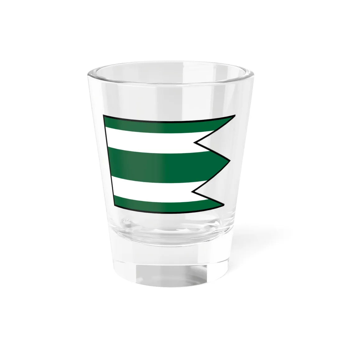 Korytarky Detva Flag (Slovakia) Shot Glass 1.5oz 1.5oz - Go Mug Yourself