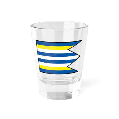 Kosariska Myjava Flag (Slovakia) Shot Glass 1.5oz 1.5oz - Go Mug Yourself