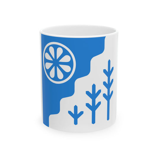 Kose valla lipp (Estonia) White Coffee Mug-11oz-Go Mug Yourself