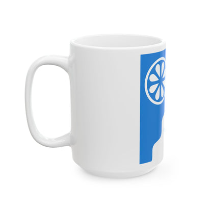 Kose valla lipp (Estonia) White Coffee Mug-Go Mug Yourself