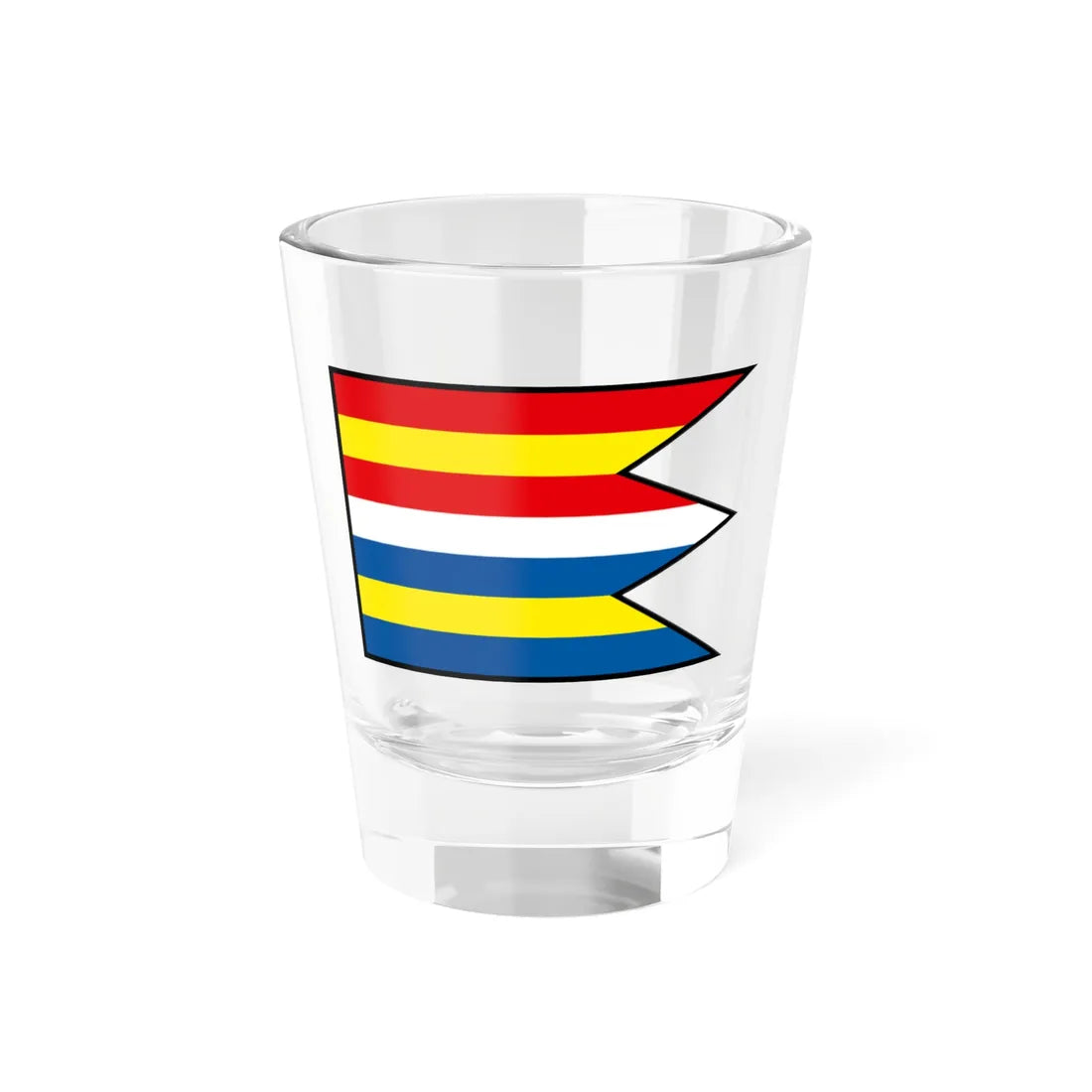 Koseca Ilava Flag (Slovakia) Shot Glass 1.5oz 1.5oz - Go Mug Yourself