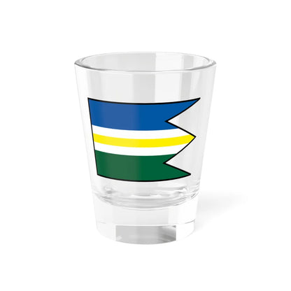 Kosecke Podhradie Ilava Flag (Slovakia) Shot Glass 1.5oz 1.5oz - Go Mug Yourself