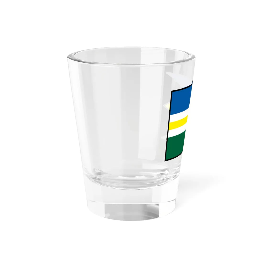 Kosecke Podhradie Ilava Flag (Slovakia) Shot Glass 1.5oz - Go Mug Yourself