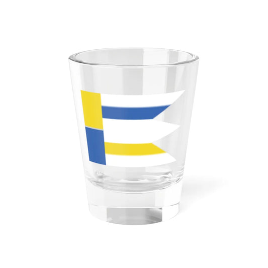 Kosicka Nova Ves Kosice Iii Flag (Slovakia) Shot Glass 1.5oz 1.5oz - Go Mug Yourself