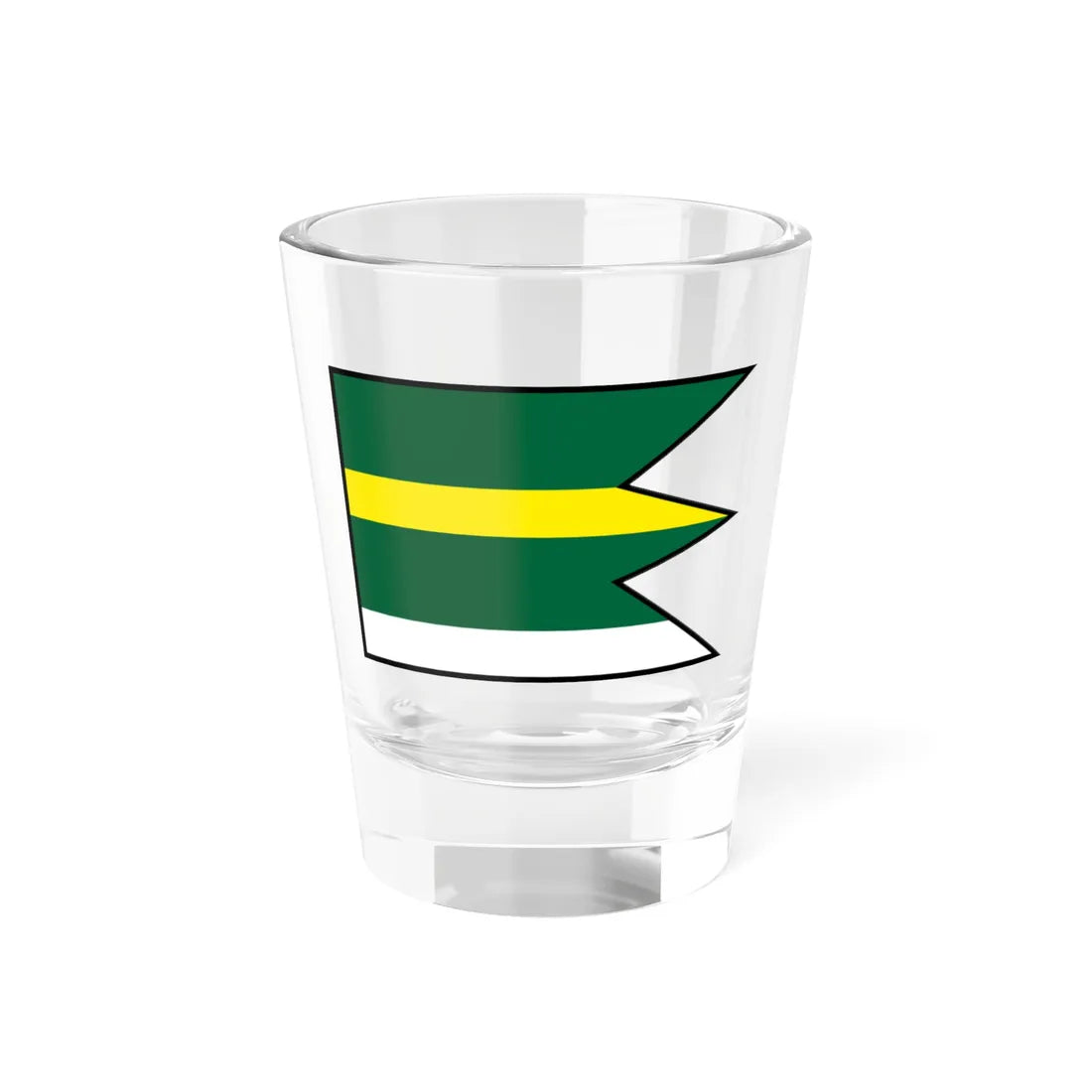 Kosicka Polianka Kosice Okolie Flag (Slovakia) Shot Glass 1.5oz 1.5oz - Go Mug Yourself