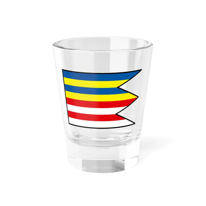 Kosicke Olsany Kosice Okolie Flag (Slovakia) Shot Glass 1.5oz 1.5oz - Go Mug Yourself