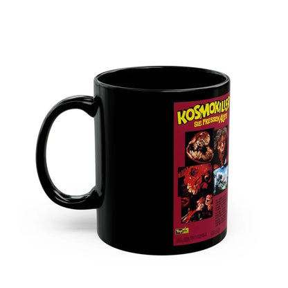 KOSMOKILLER SIE FRESSEN ALLIES (VHS COVER) - Black Coffee Mug - Go Mug Yourself