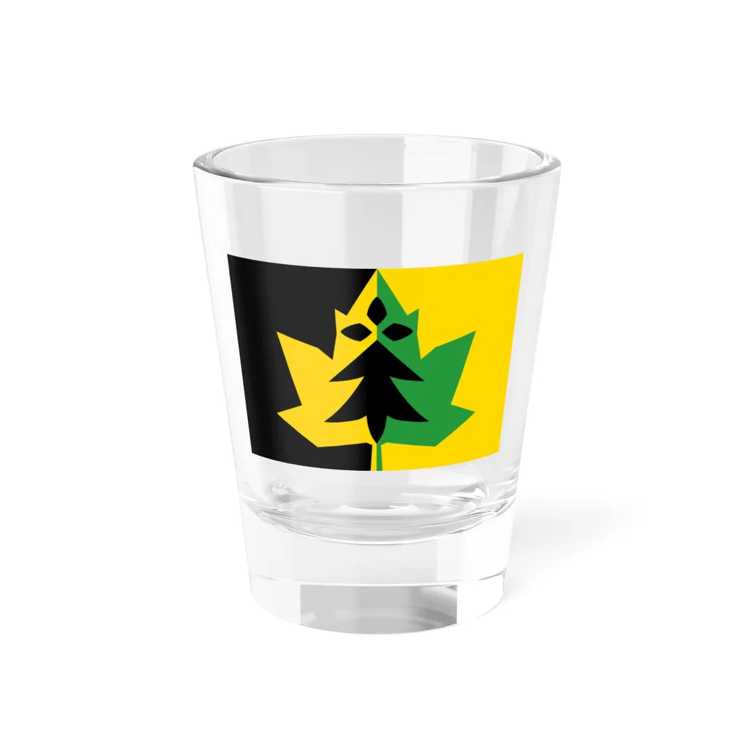 Kost ar Choed traditional district flag (France) Shot Glass 1.5oz 1.5oz - Go Mug Yourself