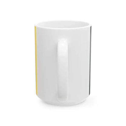Kost ar Choed traditional district flag (France) White Coffee Mug - Go Mug Yourself
