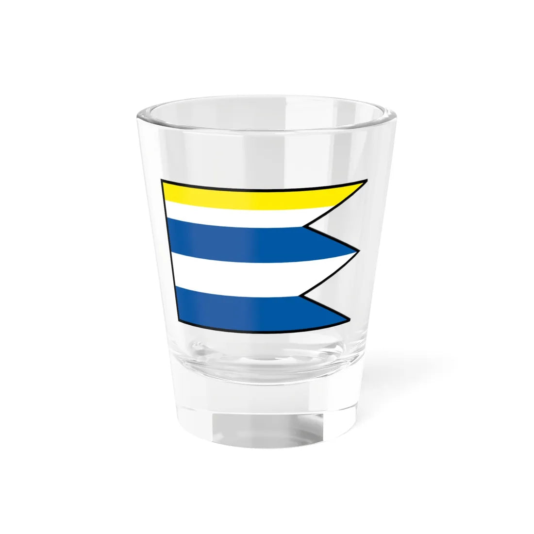 Kostolany Nad Hornadom Kosice Okolie Flag (Slovakia) Shot Glass 1.5oz 1.5oz - Go Mug Yourself