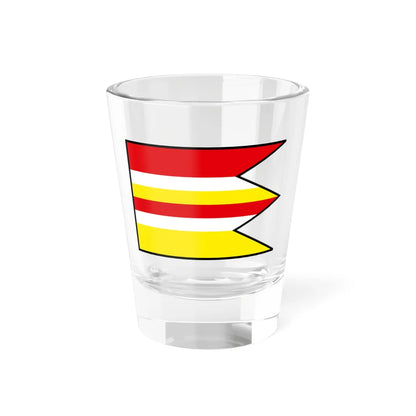 Kostolany Pod Tribecom Zlate Moravce Flag (Slovakia) Shot Glass 1.5oz 1.5oz - Go Mug Yourself