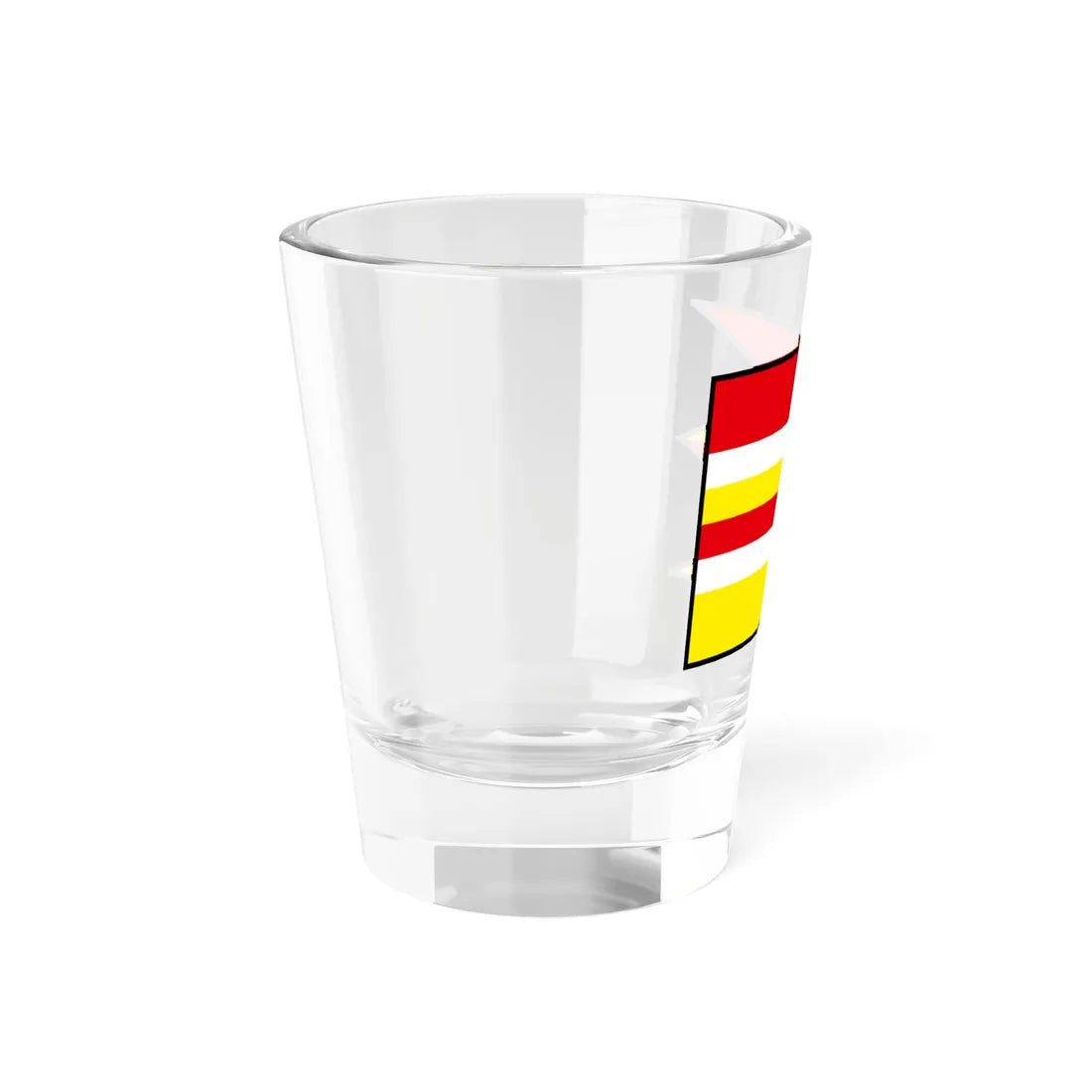 Kostolany Pod Tribecom Zlate Moravce Flag (Slovakia) Shot Glass 1.5oz - Go Mug Yourself