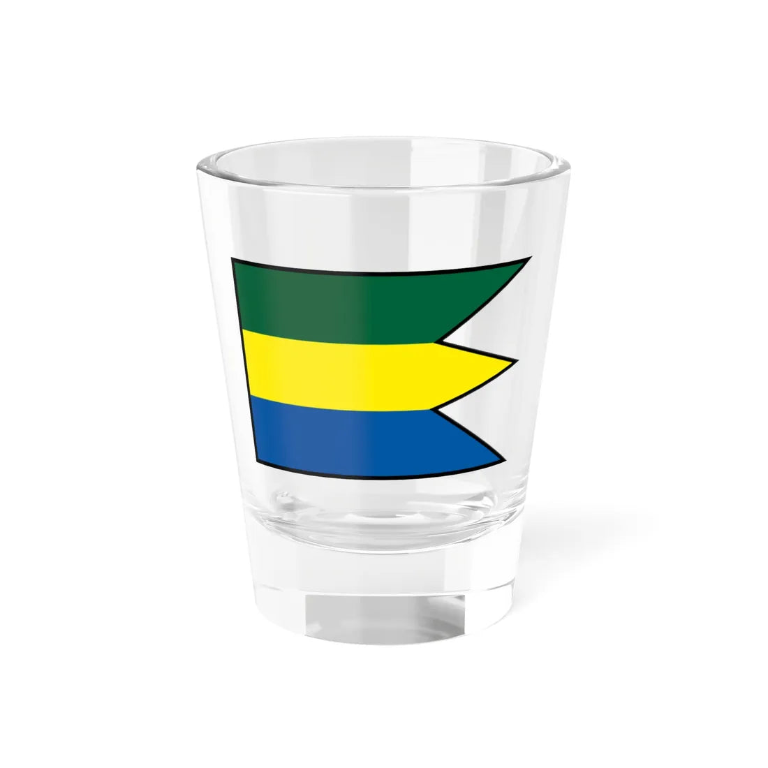 Kostoliste Malacky Flag (Slovakia) Shot Glass 1.5oz 1.5oz - Go Mug Yourself
