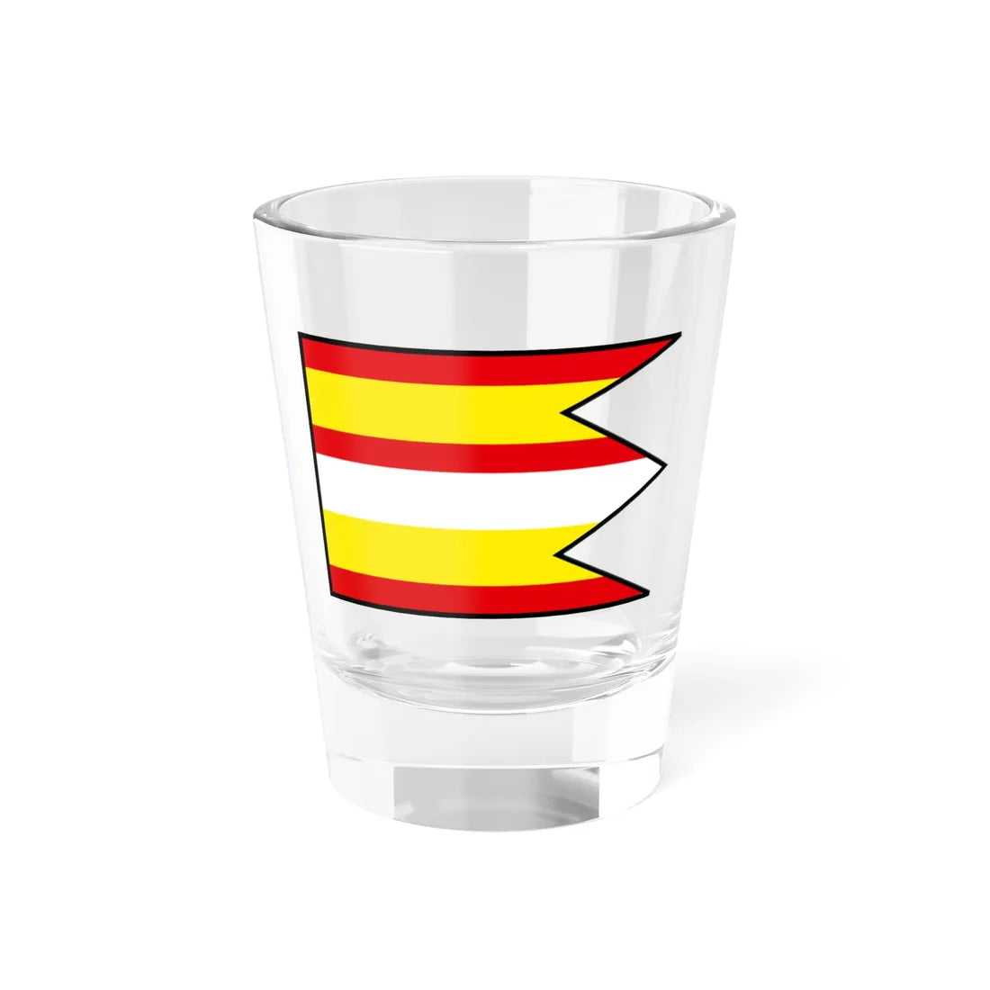 Kostolna Pri Dunaji Senec Flag (Slovakia) Shot Glass 1.5oz 1.5oz - Go Mug Yourself