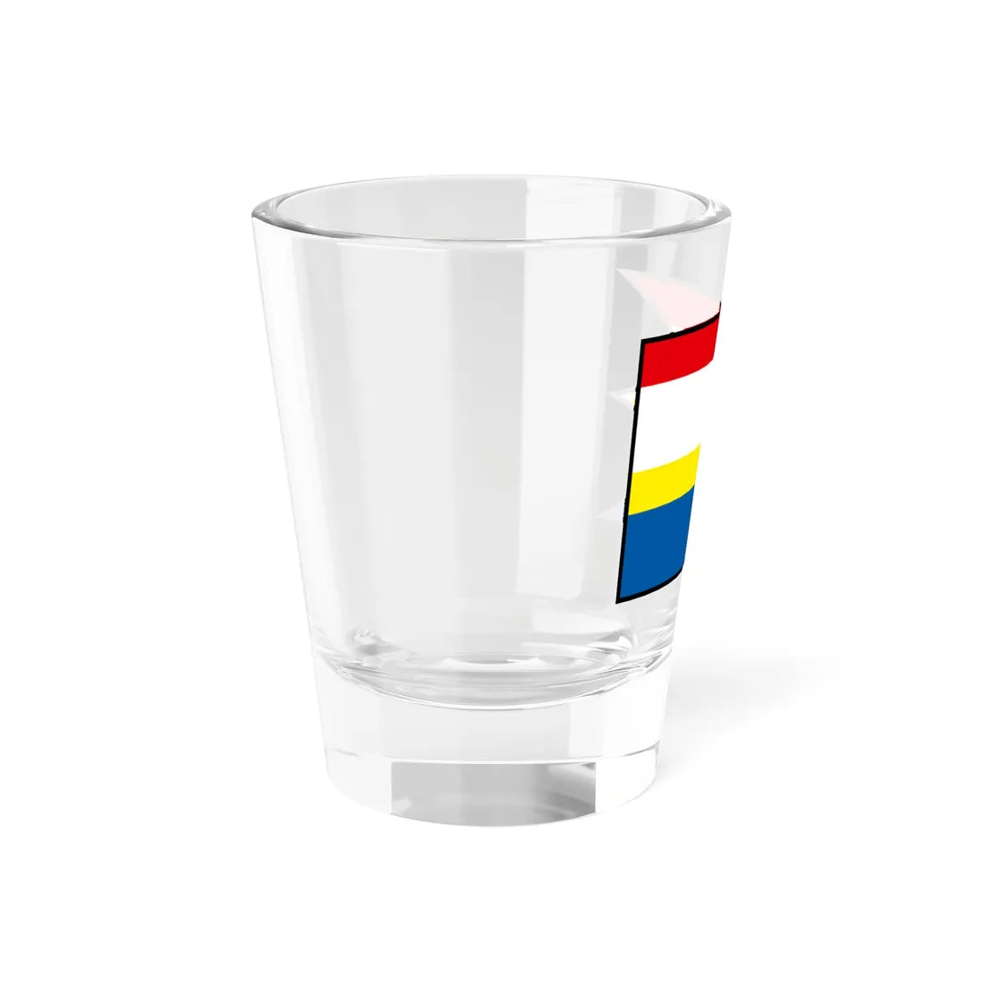 Kostolna Ves Prievidza Flag (Slovakia) Shot Glass 1.5oz - Go Mug Yourself
